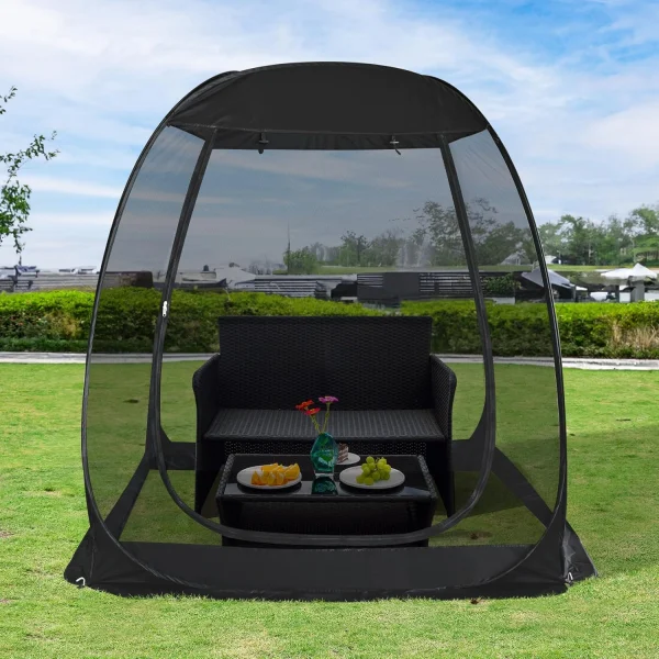 Alvantor Pop Up Screen House Gazebo With Mosquito Netting